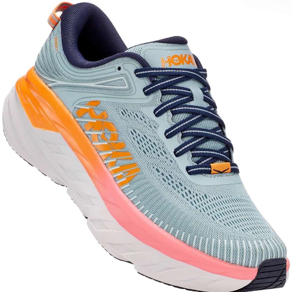 Women’s HOKA Bondi 7 - Blue Haze / Black Iris